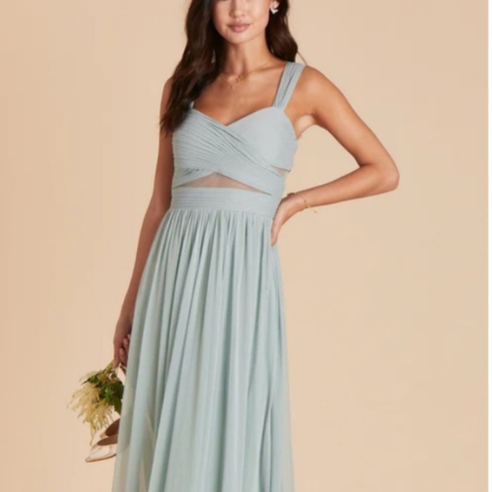 Birdy Grey Light Blue Maxi Dress
